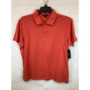 NWT - Men's Short Sleeve Collard  Three Button Placket Comfortable  Polo Shirt